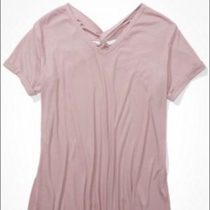 American Eagle Twist Back Top
